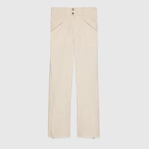 Gg Cotton Canvas Trouser