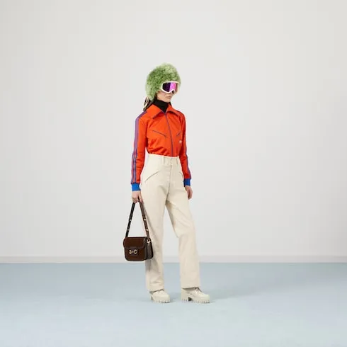 Gg Cotton Canvas Trouser