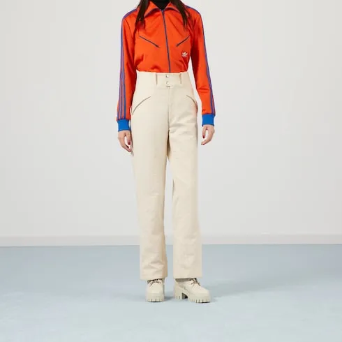 Gg Cotton Canvas Trouser