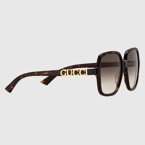 Rectangular Frame Sunglasses