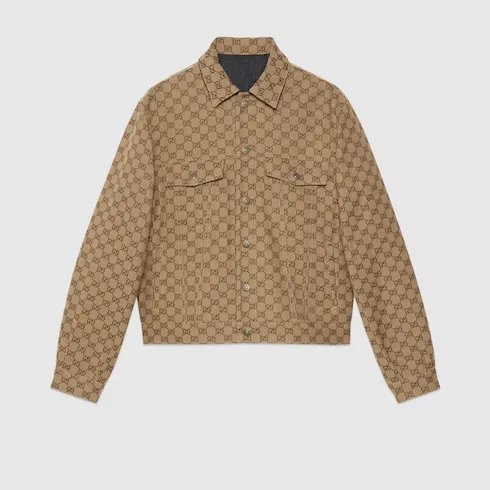 Gg Reversible Denim Jacket