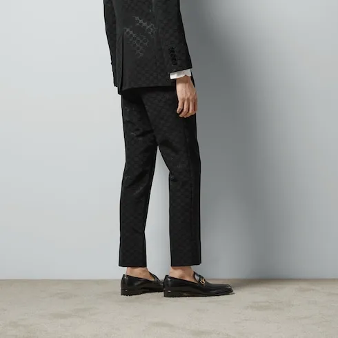 Gg Cotton Viscose Formal Trouser