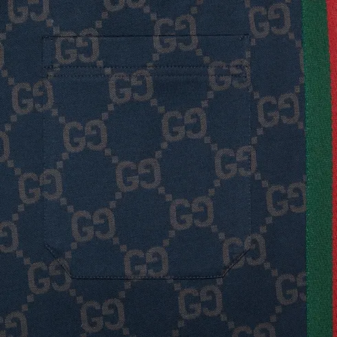 Gg Jersey Cotton Track Bottoms