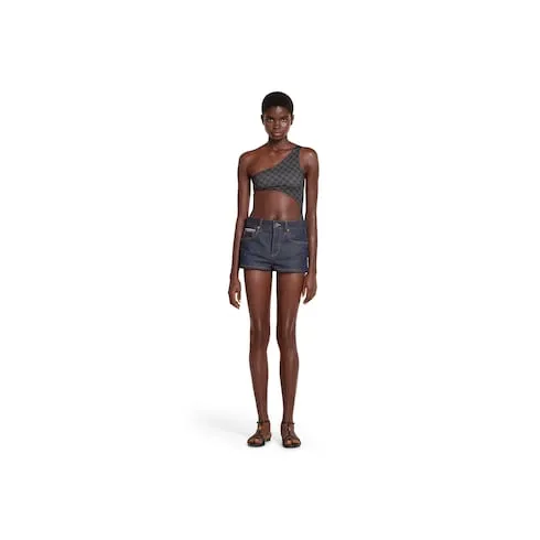Printed Gg Stretch Jersey Swimsuit