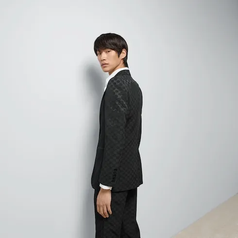 Gg Cotton Viscose Formal Jacket
