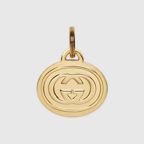 Interlocking G Pet Tag