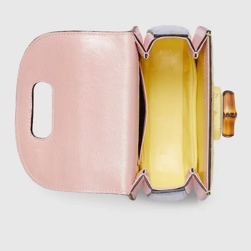 Gucci Bamboo 1947 Ostrich Mini Bag