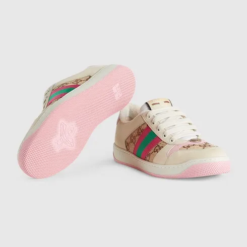 Gg Crystal Screener Sneaker