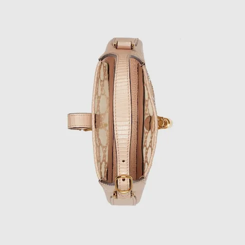Jackie 1961 Mini Crystal Gg Lizard Bag