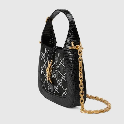 Jackie 1961 Mini Lizard Shoulder Bag