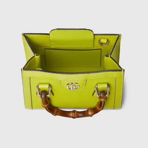 Gucci Diana Lizard Small Tote Bag