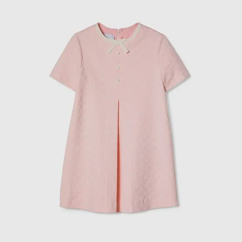 Children's Embroidered Cotton Jersey Dress