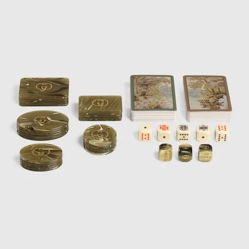 Decorative Set With Web And Double G