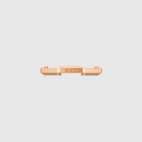 Gucci Link To Love 18K Mirrored Ring