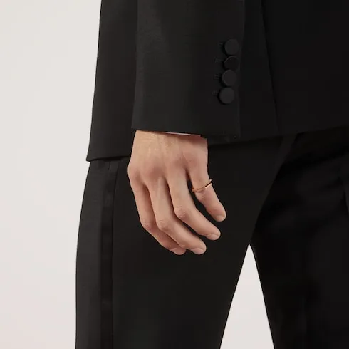 Gucci Link To Love 18K Mirrored Ring
