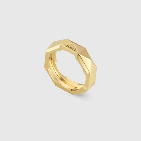 Gucci Link To Love 18K Studded Ring