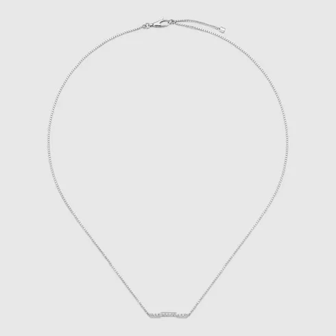 Gucci Link To Love Diamond 18K Necklace