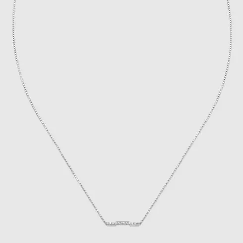 Gucci Link To Love Diamond 18K Necklace