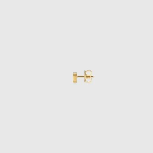 Gucci Interlocking 18K Gold Earrings