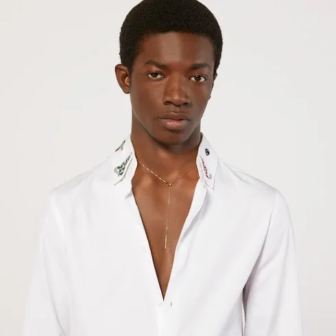 Gucci Link To Love 18K Lariat Necklace