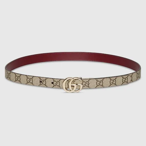 Reversible Gg Marmont Thin Belt