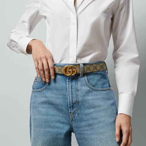Gg Marmont Reversible Belt
