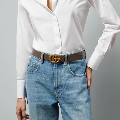 Gg Marmont Reversible Belt