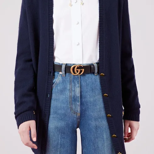 Gg Marmont Reversible Belt
