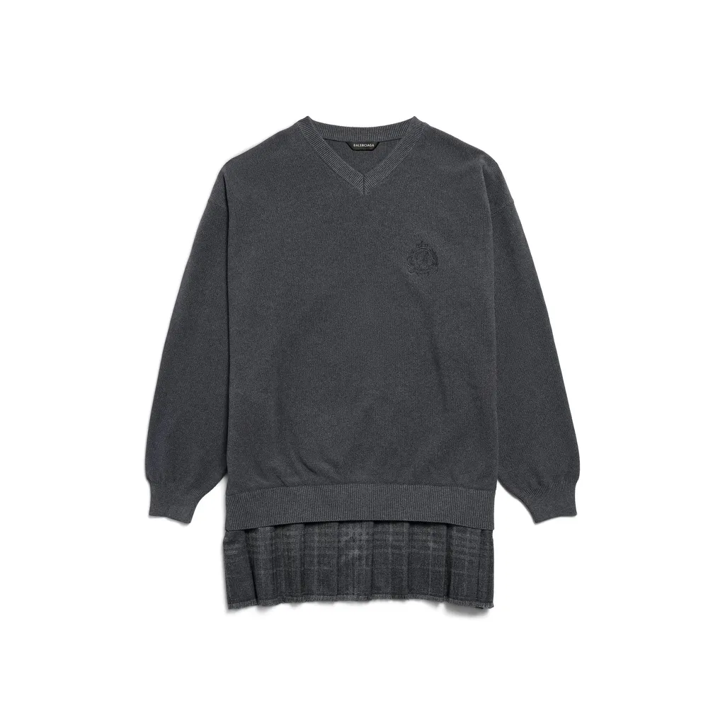 Layered Sweater Dress