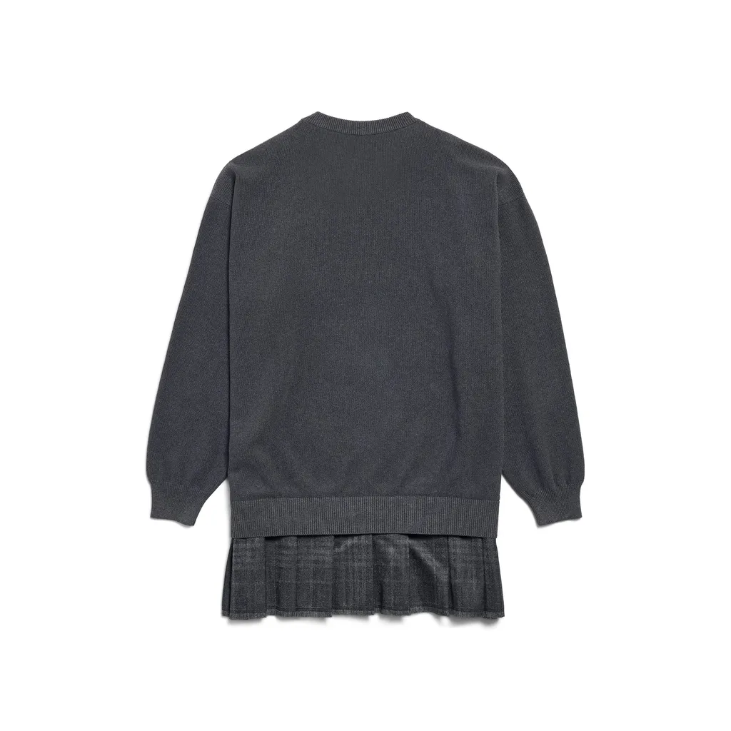 Layered Sweater Dress