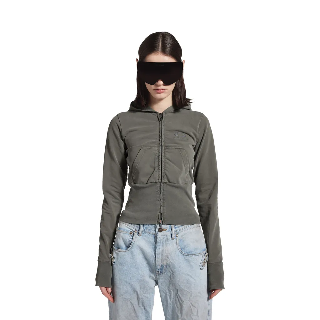 Loop Sports Icon High Rib Zip-Up Hoodie
