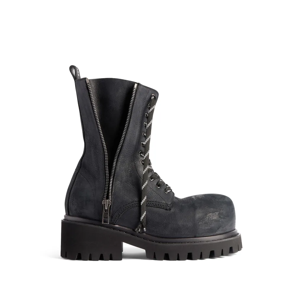 Stomper Zipped Bootie