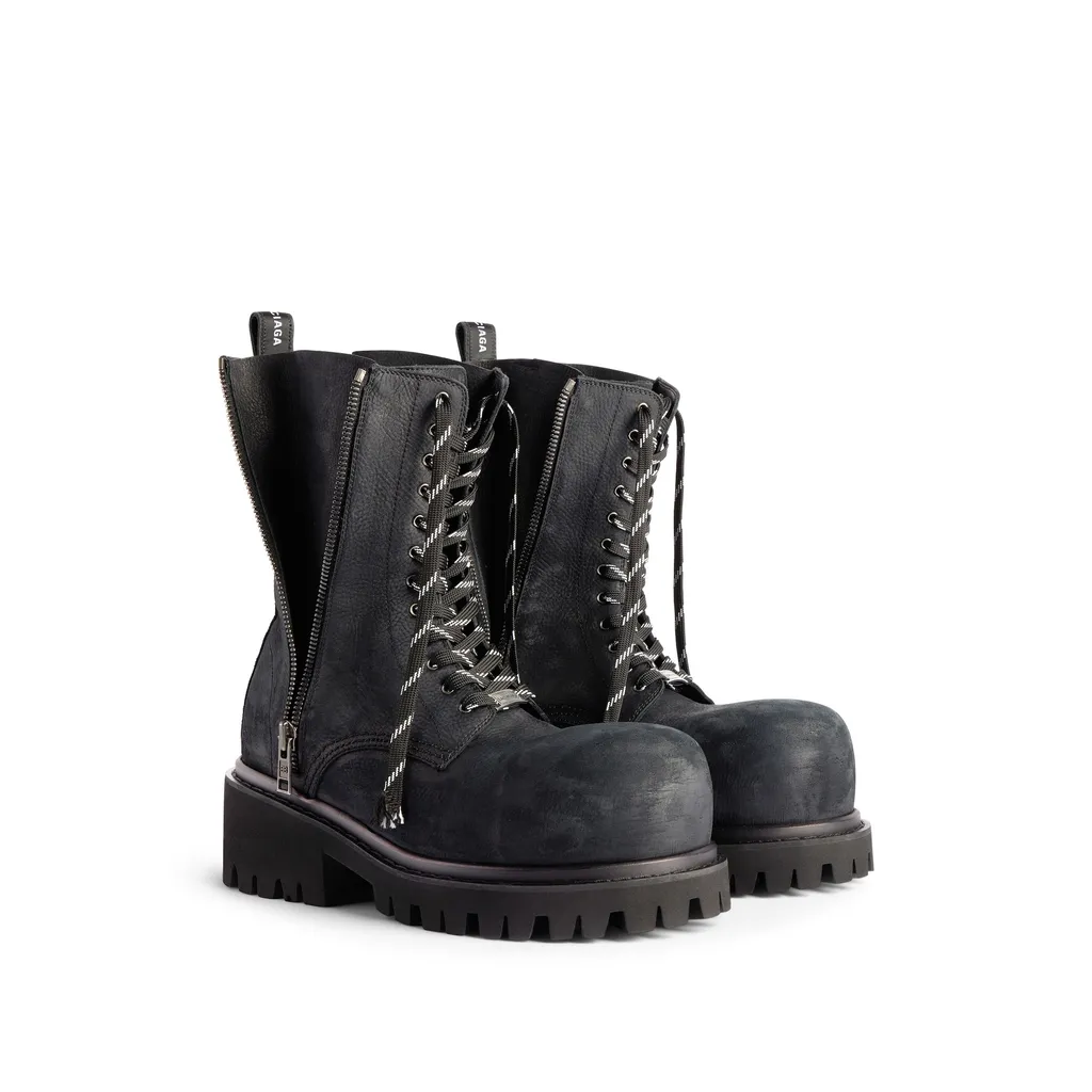 Stomper Zipped Bootie