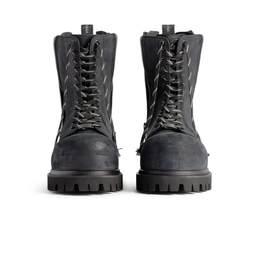 Stomper Zipped Bootie
