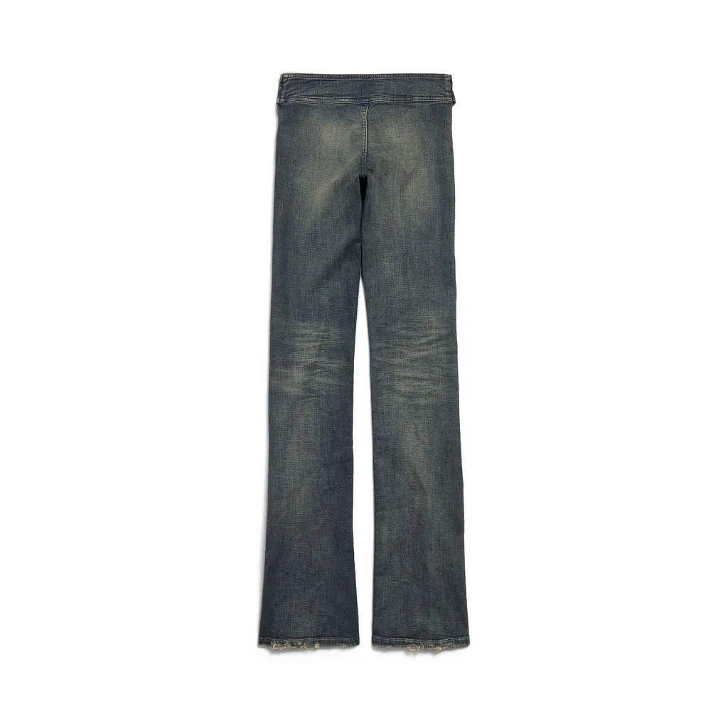 Buckle Bootcut Pants