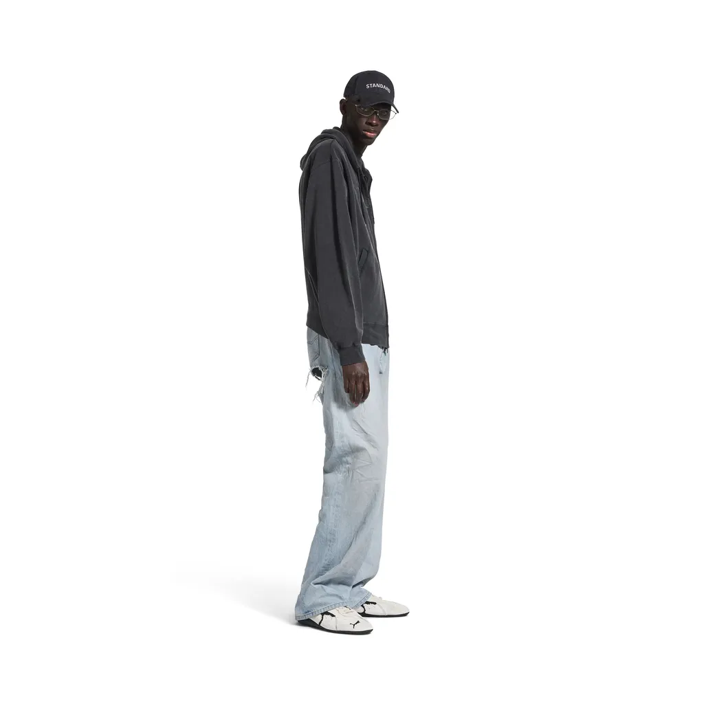 Standard Oversized Zip-Up Hoodie