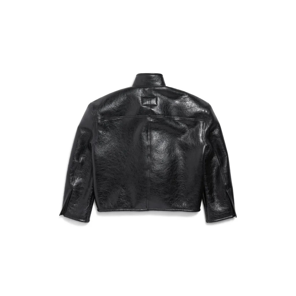 Shearling Zip-Up Jacket