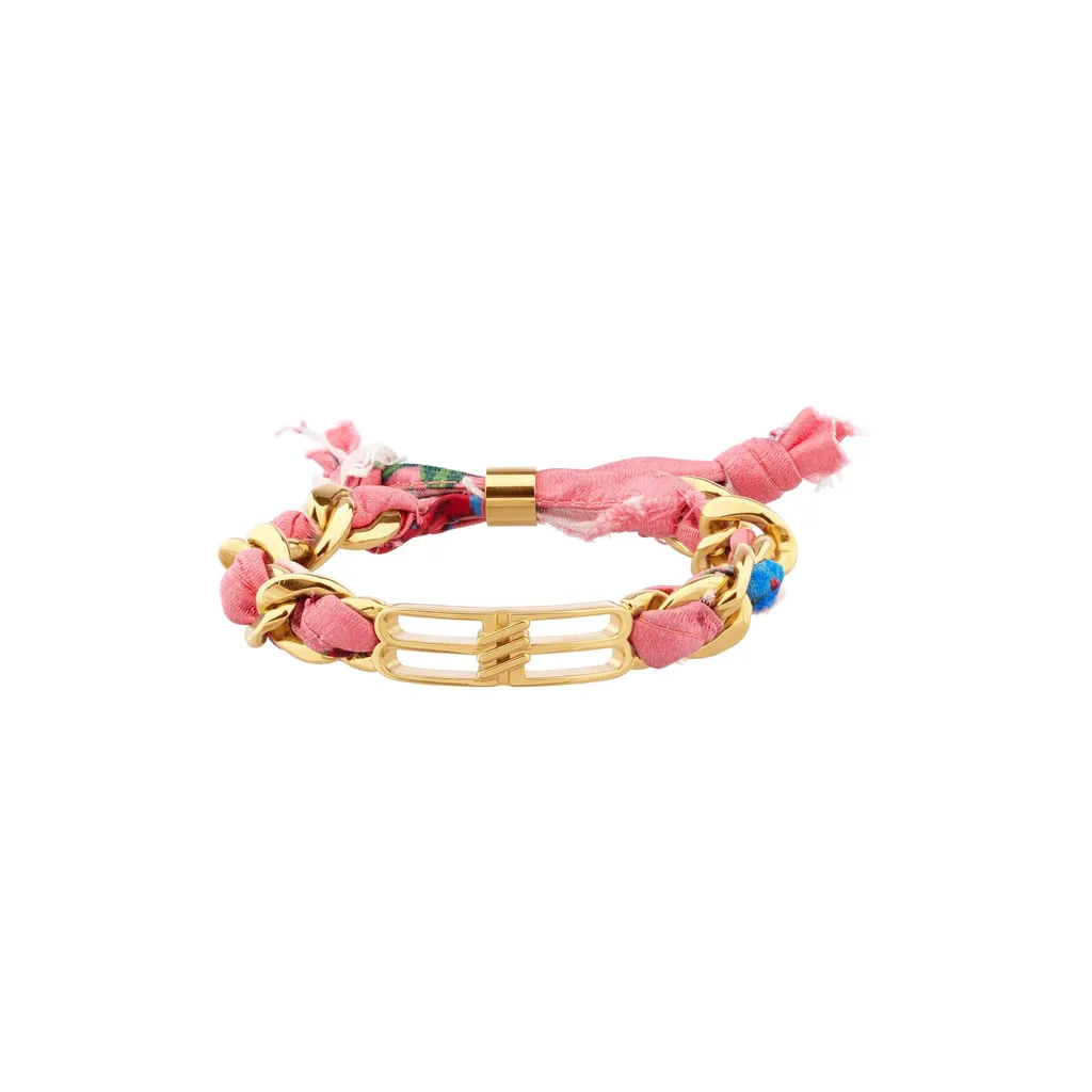 Bb Icon Ribbon Bracelet