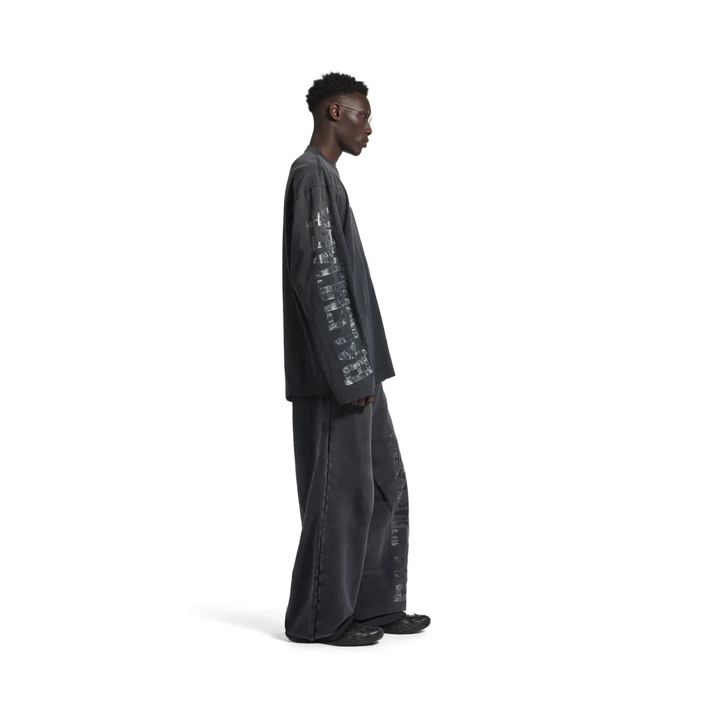 Tape Baggy Pants