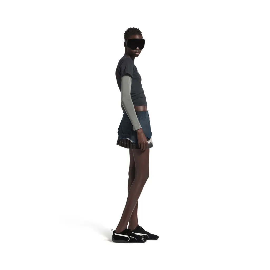 Patched Cargo Skirt