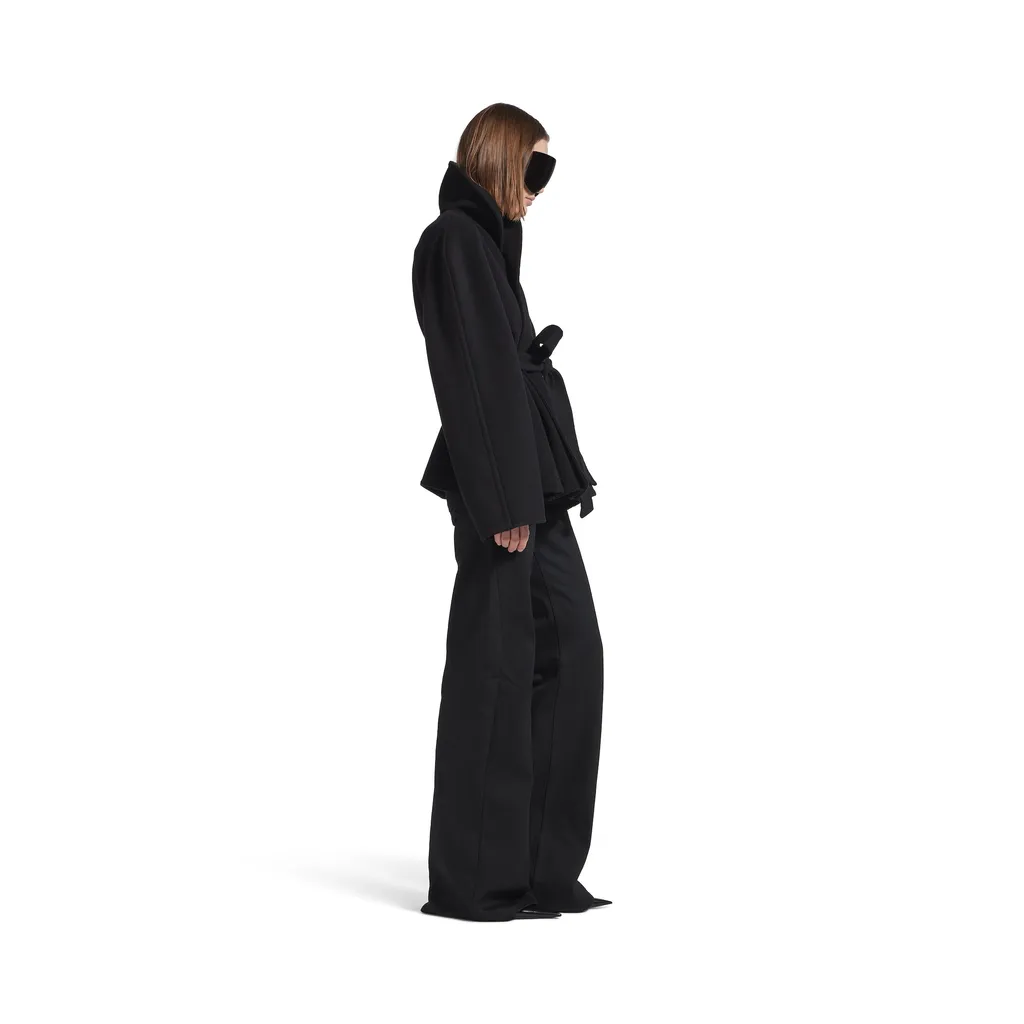 Short Wrap Coat