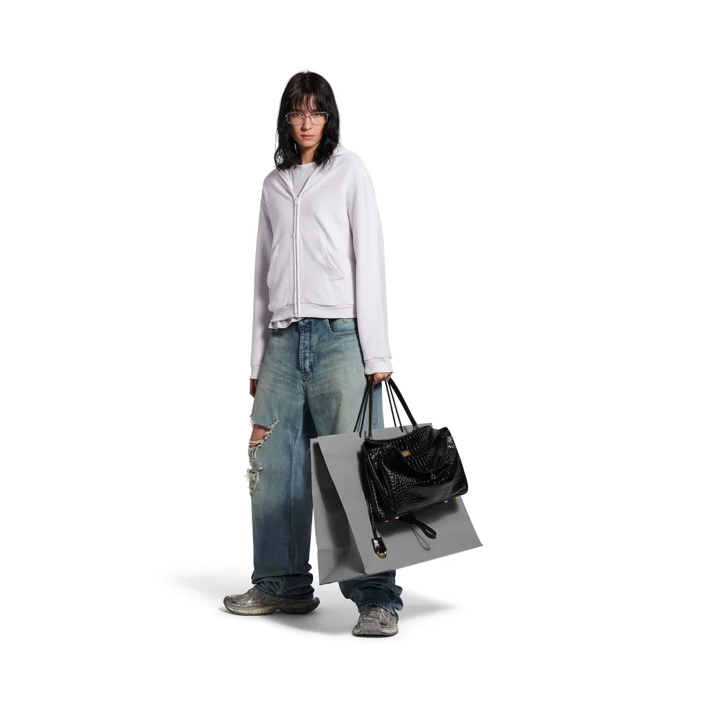 Back Zip-Up Hoodie Regular Fit