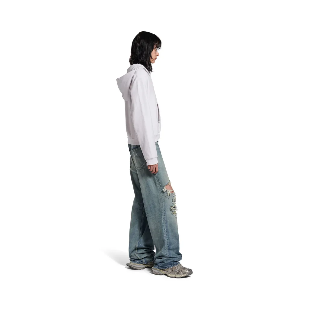 Back Zip-Up Hoodie Regular Fit