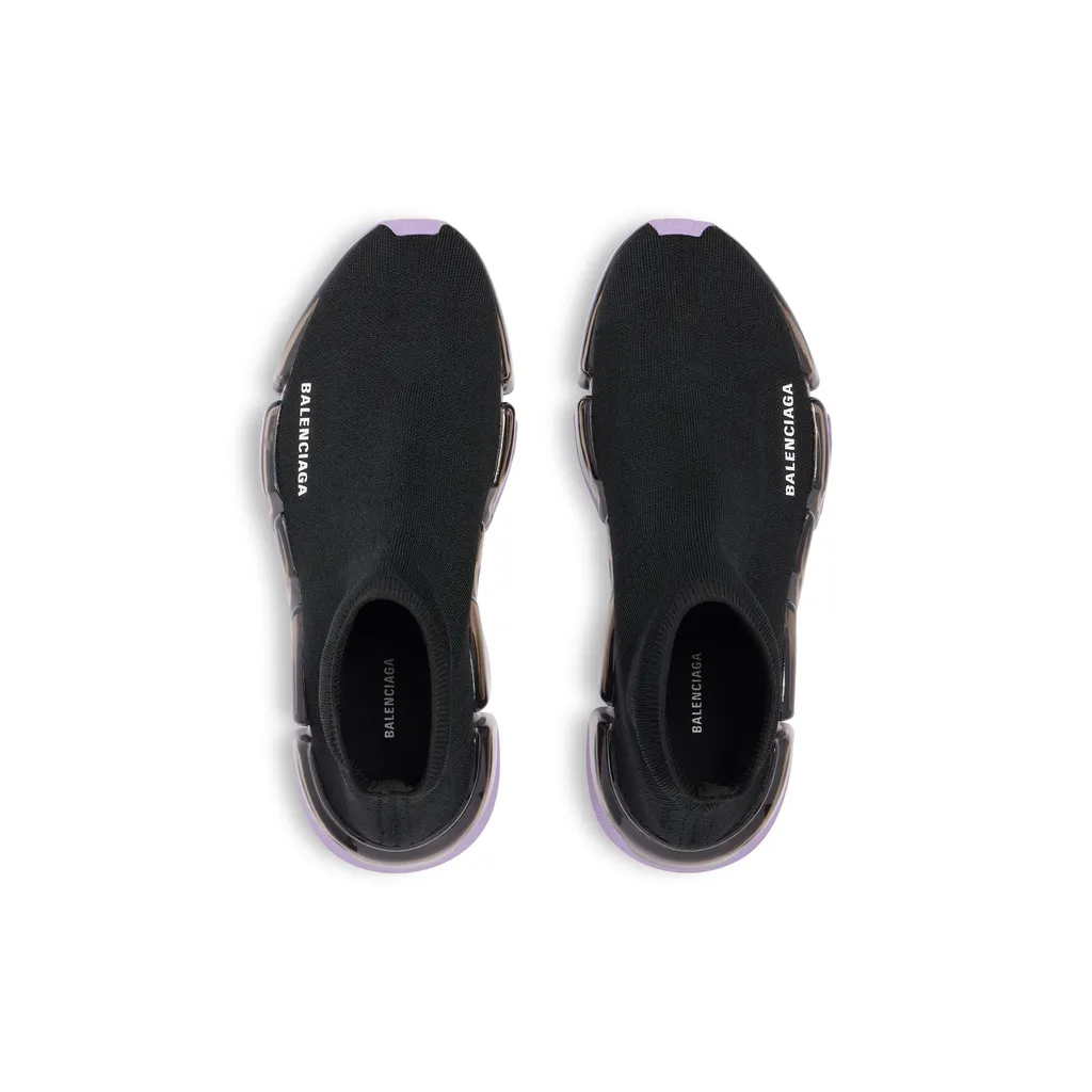 Speed 2.0 Full Clear Sole Recycled Knit Sneaker