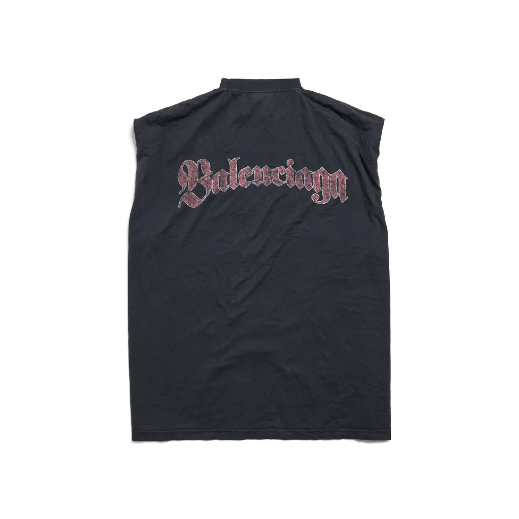 Spiral Crest Sleeveless T-Shirt