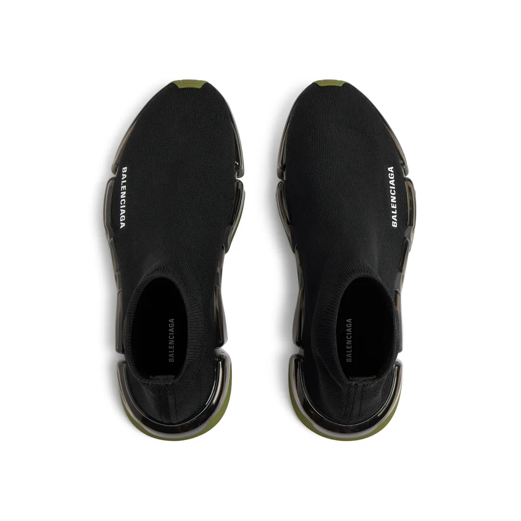 Speed 2.0 Full Clear Sole Recycled Knit Sneaker