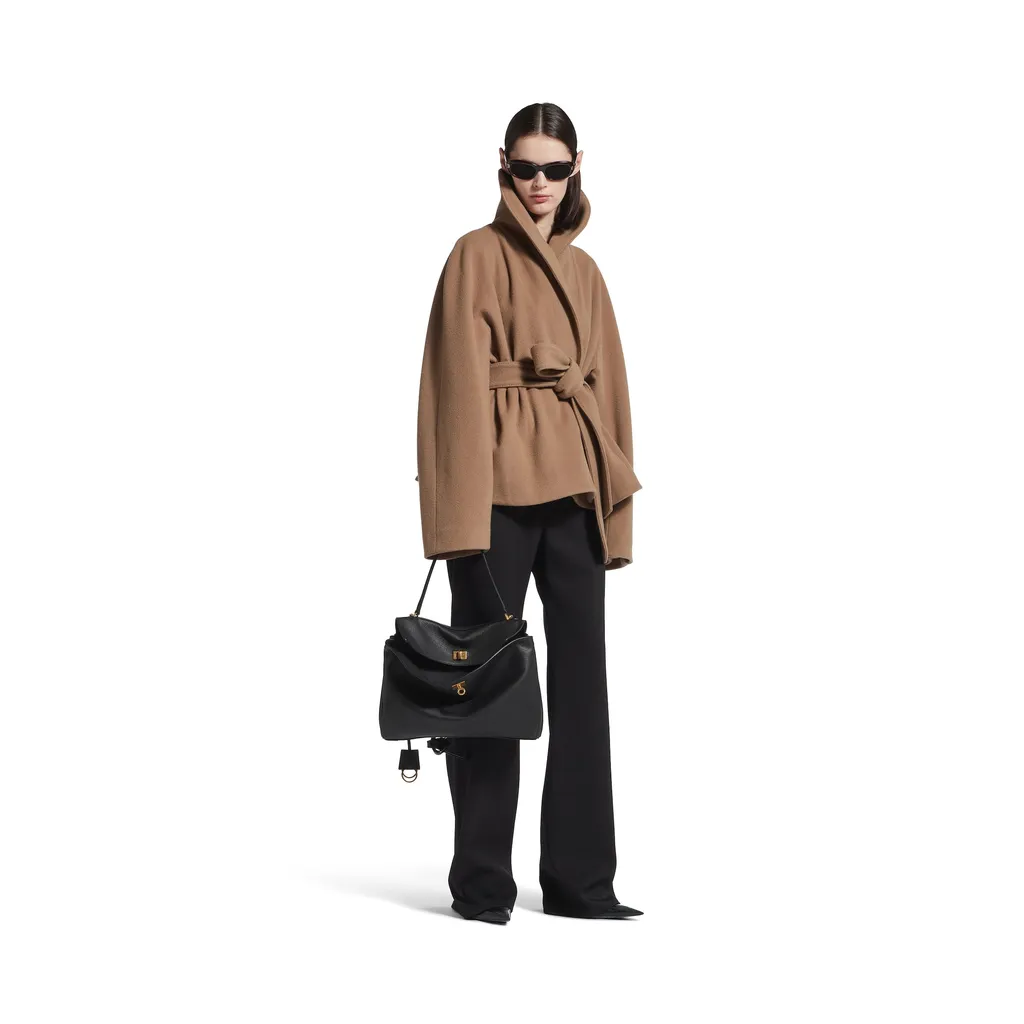 Short Wrap Coat