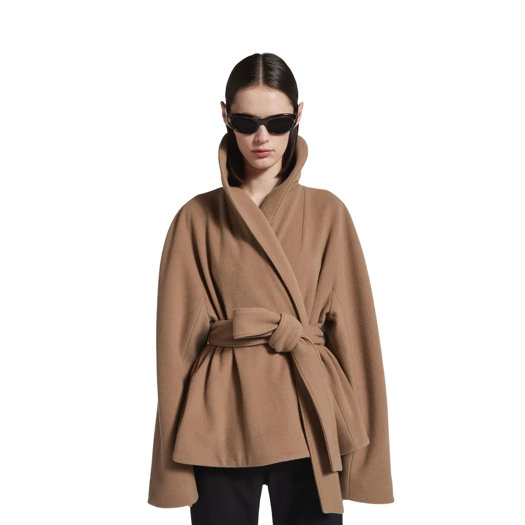Short Wrap Coat