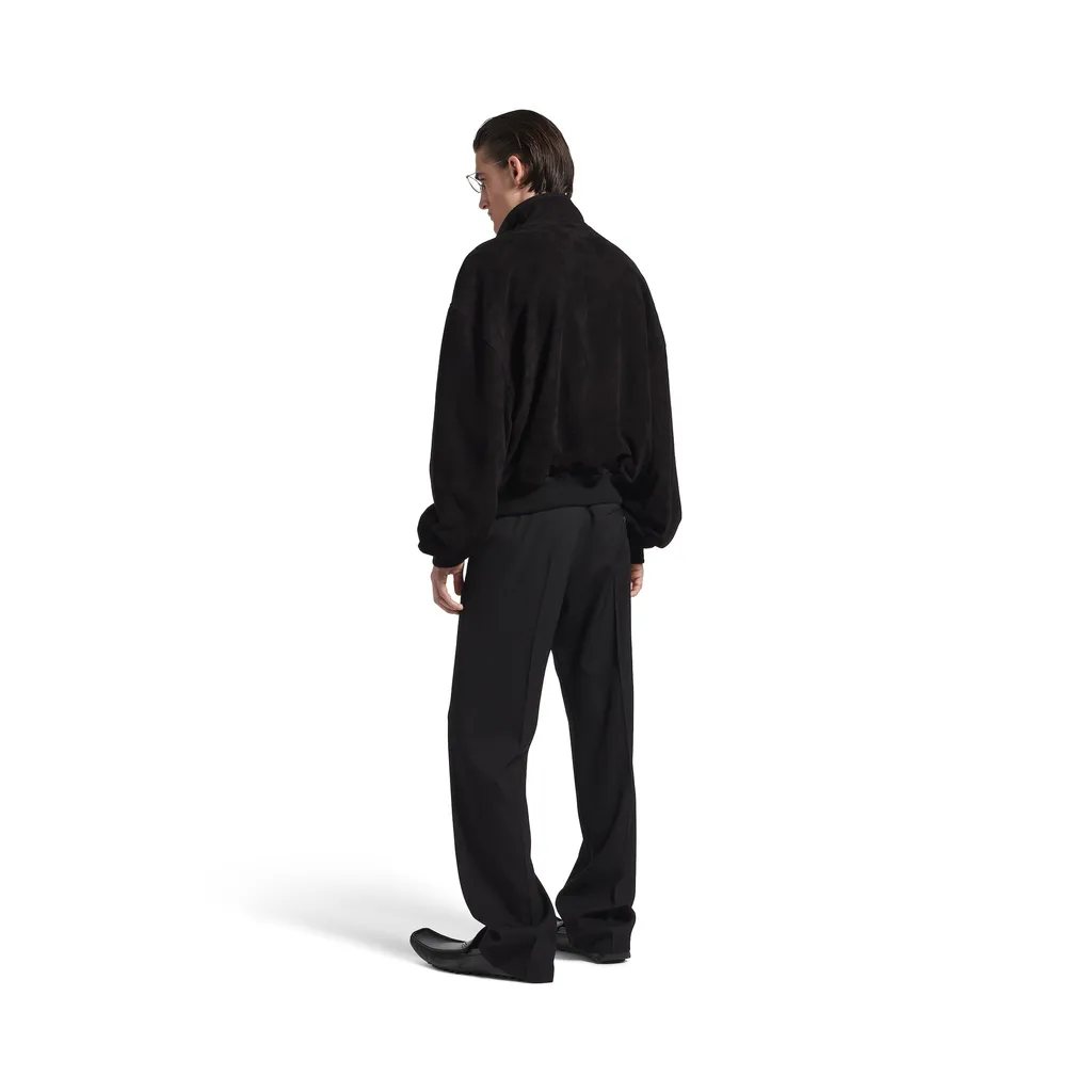 Blouson Suede Leather Jacket
