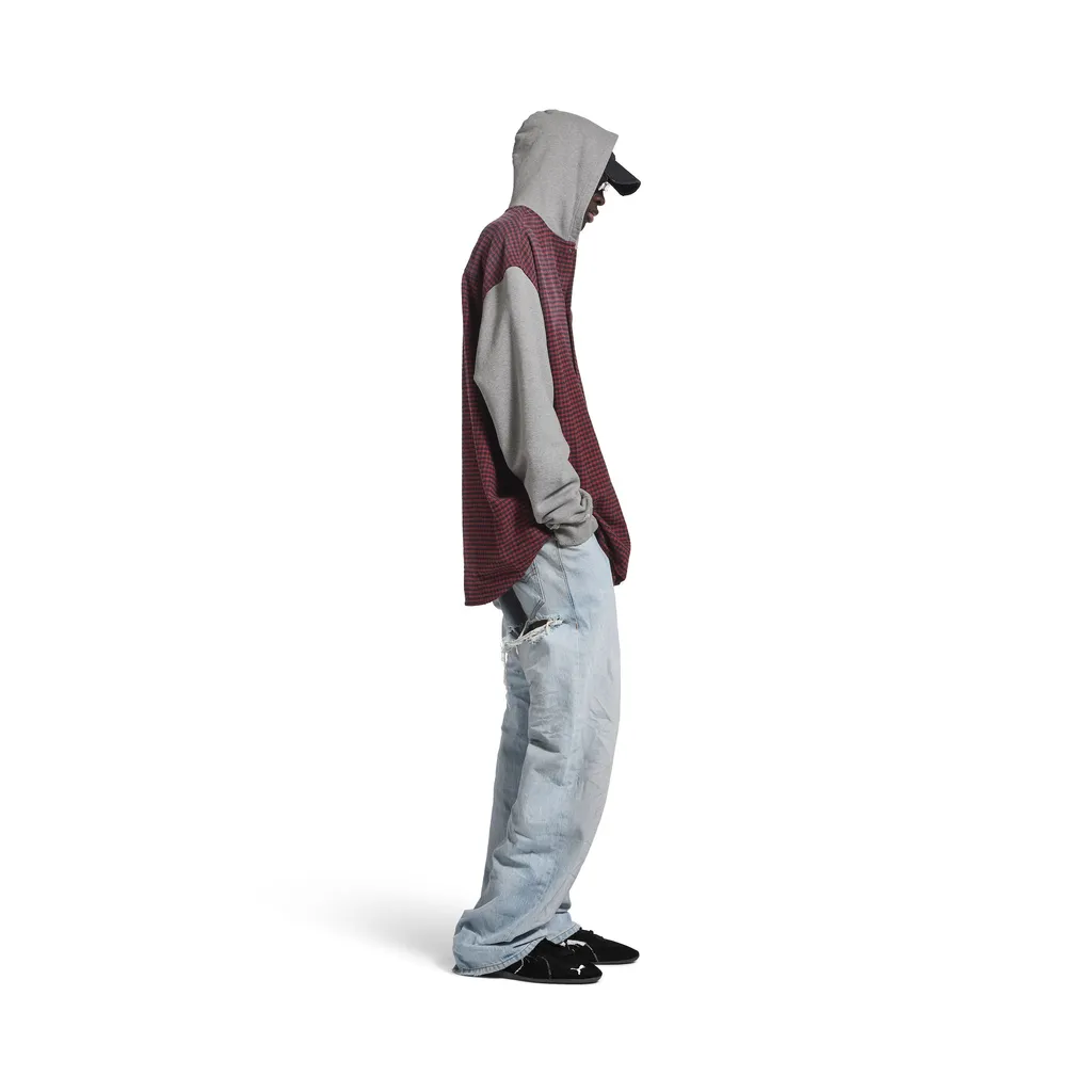 Hooded Hybrid Shirt